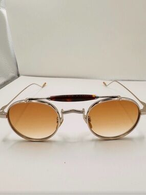 Jacque Marie Dason Aviator Sunglasses Brown Gradient Lenses* Limited Edition